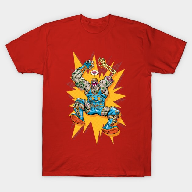 Zombie Lucha Libre T-Shirt by Aaron Conley Awesome